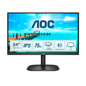 Monitor AOC 60,5 cm (23,8) 24B2XDA 1920x1080 75Hz IPS 4ms VGA DVI HDMI zvočniki 3H AdaptiveSysnc