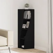 Kutni ormaric Crna 32x32x102cm Konstruirano drvo