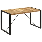 Vidaxl Jedilna miza 140x70x75 cm trden mangov les