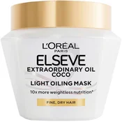 LOreal Paris Elseve Extraordinary Oil Coconut Maska za kosu, 300 ml