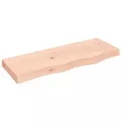 Kupaonska radna ploca 80x30x(2-6) cm netretirano masivno drvo