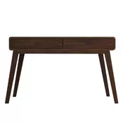 Pisalna miza v orehovem dekorju 50x120 cm Cassie – Storaa