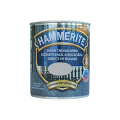 HAMMERITE efekt lak MAX za kovino 0.75 L, Efekt srebrna/siva
