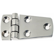 Osculati Protruding hinge mirror polished Stainless Steel 74x39 mm