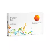 CooperVision Proclear Toric (3 leče) Dioptrija: -0.75, Ukrivljenost: 8.8, Premer: 14.4