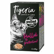 Tigeria Pulled Meat 6 x 85 g - Piletina s komadicima lososa