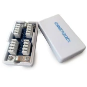NCA-LSAS6-01 Gembird Cat.6 LAN coupler, LSA (Krone), shielded (silver color)