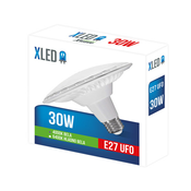 XLED CL-SPO030 30W NB E27 LED Sijalica 4000K/UFO/Fi150/185-265V,Bela