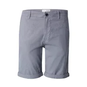 SELECTED HOMME Chino hlače SLHLUTON dimno modra/off-bela