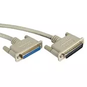 Roline RS232 D-Sub 25-pin muško/ženski kabel 1,8 m (11.01.3618-25)
