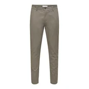Only & Sons Chino hlače ONSLOOM temno siva