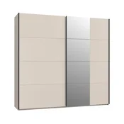 Ormar s ogledalom ODEN 220x210 cm bež