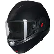 Preklopna motociklistička kaciga Nolan N120-1 Classico N-COM 302 mat crna