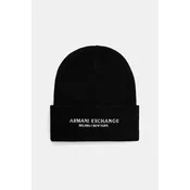 Kapa Armani Exchange črna barva, XM001637 AF16950