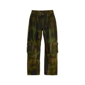 Desigual Hlače kaki / oliva