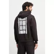 Lacoste pulover s kapuco moški bombažen