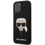 Karl Lagerfeld KLHCP12LSLKHBK iPhone 12 Pro Max 6,7 black hardcase Silicone Karl`s Head (KLHCP12LSLKHBK)