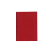 VELVET Notes sa lastišem A5 - Crvena