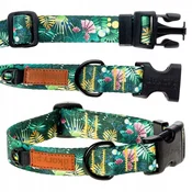 OVRATNICA za srednjega terierja 34-40 cm M/L 25 mm TROPICAL zelena
