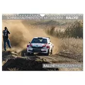 SCHNELL! AUTHENTISCH! MITTENDRIN! - RALLYE! (Wandkalender 2026 DIN A4 quer), CALVENDO Monatskalender