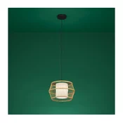 Eglo 390233 - Lestenec na vrvici MONTERROSO 1xE27/40W/230V rjava