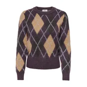 JDY Pulover JDYREESE med / lavanda / ljubicasta