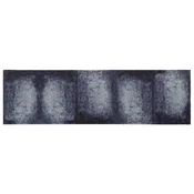 vidaXL Kuhinjska preproga Modri sencnik 180 x 60 cm 100% poliamid