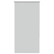 Vidaxl Rolo zatemnjena svetlo siva 75x175 cm tkanina širina 70,7 cm