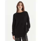 Patrizia Pepe Pulover 2K0326 K293 Črna Regular Fit