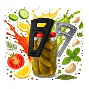 shumee 3-v-1 KOVINSKI ODPIRALNIK ZA KOZAREC IN STEKLENIČKO Močan ročaj