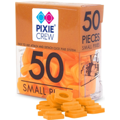 Mali silikonski pikseli Pixie Crew - Narancasti, neon, 50 komada