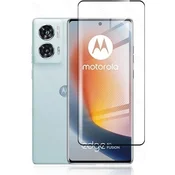 GS 3D kaljeno steklo za Motorola Edge 50 Fusion 5G, črn okvir