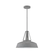 LED luster na sajli RYAN 1xE27/60W/230V siva
