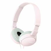 Sony slušalke z mikrofonom MDRZ-X110AP, roza