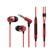 Slušalke za ušesa SoundMAGIC E50C, rdeče