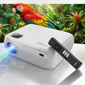 Technaxx TX-332 Beamer - Full HD 1080P projektor z licenco Netflix, 200 ANSI Lumen