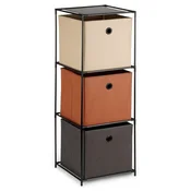 Vilde Metalna polica sa 3 korpe 34.5×34.5×100cm 568099