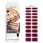 NEONAIL Easy On Gel Stickers nalepke za nohte odtenek M05 20 kos