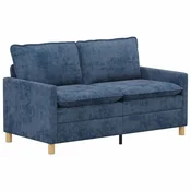 Vidaxl Kavč Modra 156 x 81 x 87,5 cm Poliester