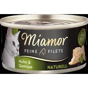 Miamor Fileji, konzerva 80 g - Piščanec + zelenjava