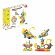 Magnetic Tiles Magnetni komplet Heavy Equipment set 167 kosov - Magical Magnet II