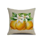 Ljubki dom Prevleka za blazino LEMON BLOOM 45x45 cm, bež