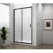 EASY BLACK Tuš vrata 1200 mm, prozorno steklo - Polysan - EASY BLACK - 24 - Alcove by - 1200 - 1900 - 6 - 14