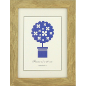 Karako Foto okvir 15x20 cm, les – MDF, namizni, stenski, 70 natur