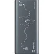 Tactical Squad Battalion prenosna baterija 20000mAh 65W z zaslonom sive barve