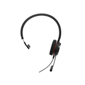 Jabra EVOLVE 20 MS Mono USB Headband, Noise cancelling,USB connector, with mute-button and volume control on the cord, with foam ear cushion, Microsoft optimized (4993-823-109)