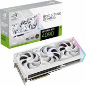 ASUS graficna kartica ROG Strix GeForce RTX 4090 24GB White OC Edition