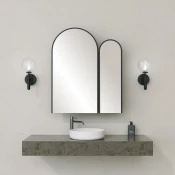 Hanah Home Kupatilski ormaric Crni