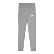 Djecje trenirke Nike Sportswear Favorites Graphix High-Waist Legging G - carbon heather/white
