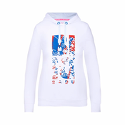 Womens Hoodie BIDI BADU Tendai Lifestyle Hoody White/Blue M